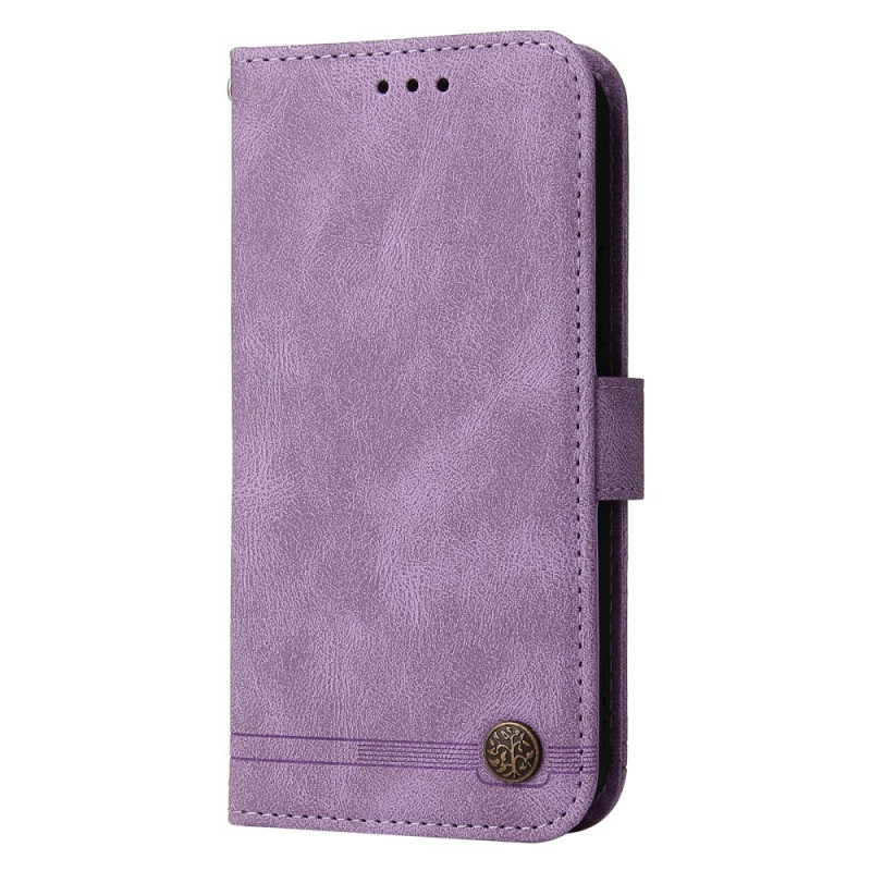 OnePlus
 Nord 2 5G Faux The
ather Case Rivet and Strap