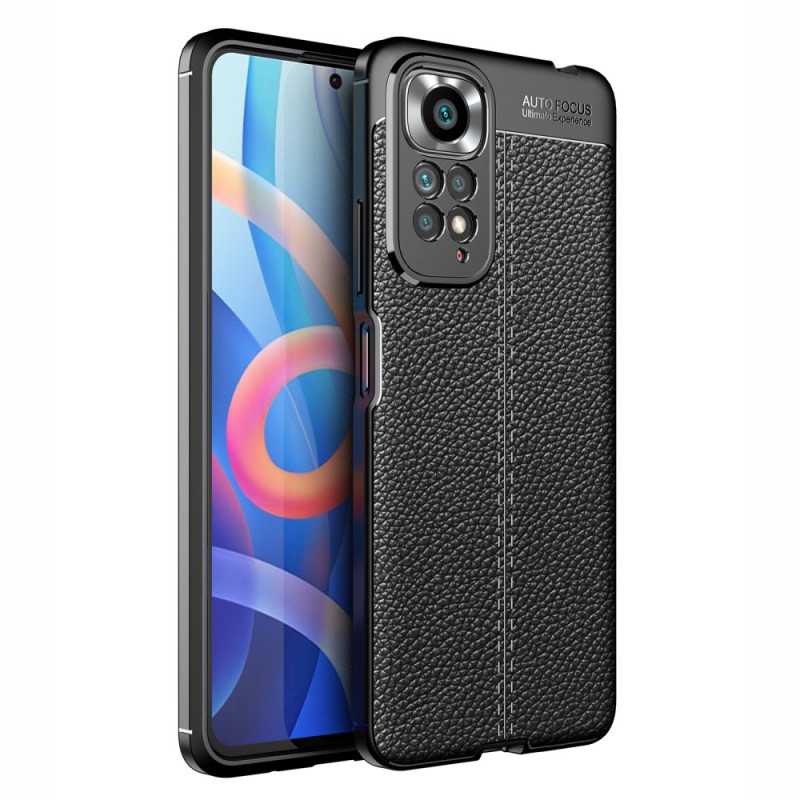 Xiaomi Redmi Note 11 / 11s The
ather Case Lychee Effect Double Line