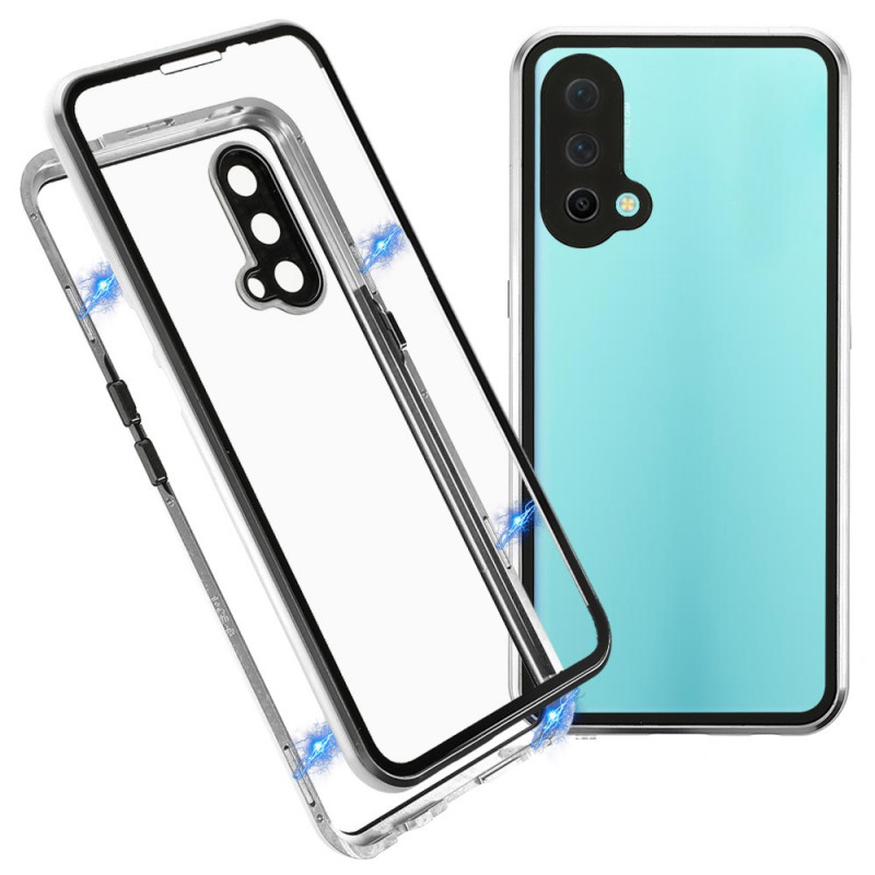 OnePlus
 Nord
 CE 5G Two Side Magnetic Cover Tempered Glass and Metal
