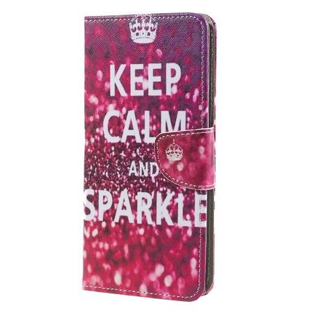 Cover Sony Xperia XA1 Ultra Keep Calm and Sparkle