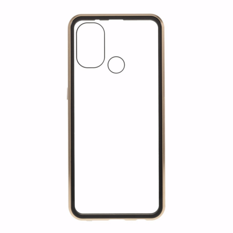 OnePlus
 Nord N100 Front and Rear Tempered Glass and Metal Case