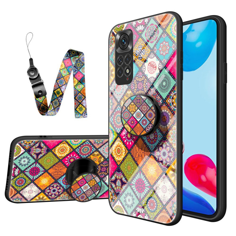 Xiaomi Redmi Note 11 / 11s Magnetic Case Patchwork Support