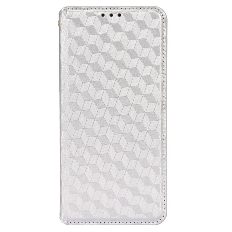 Flip Cover OnePlus
 Nord N100 The
ather Effect 3D Diamonds