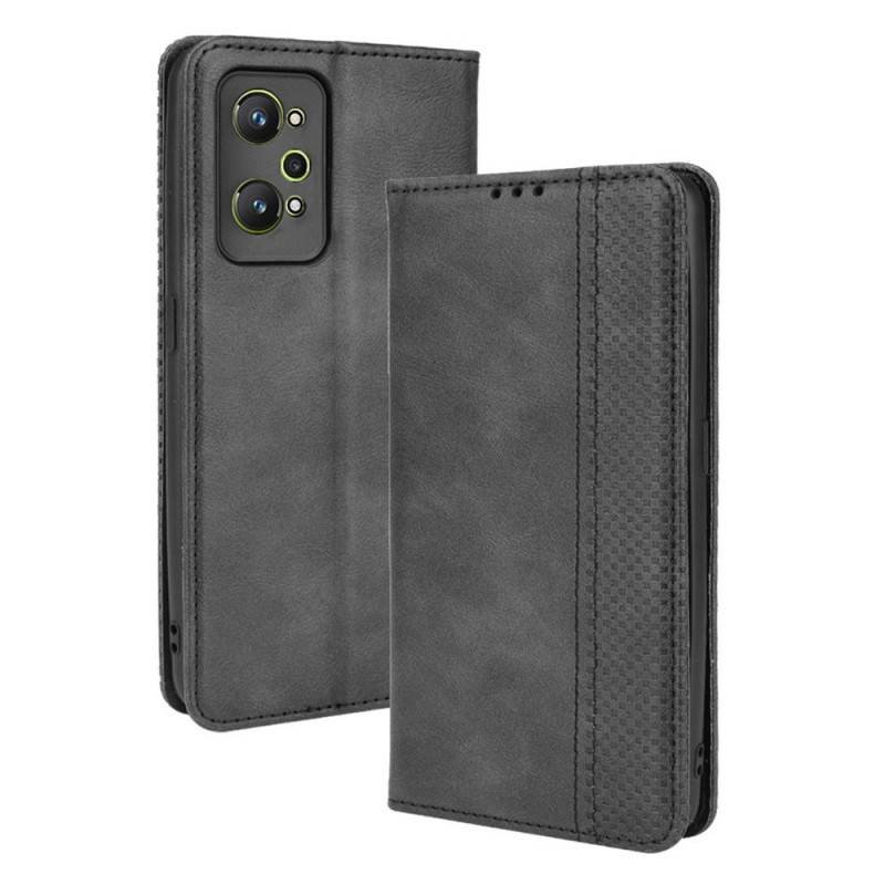 Flip Cover Realme GT Neo 3T / Neo 2 The
ather Effect Vintage Styling