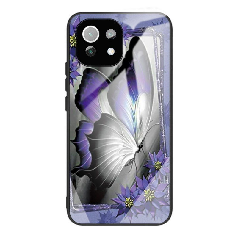 Xiaomi 11 Lite 5G NE/Mi 11 Lite 4G/5G Hard Case Butterfly Purple