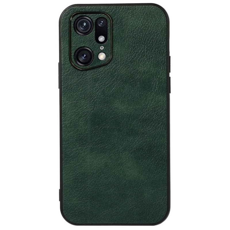Oppo Find X5 Pro The
ather Case Lychee Effect