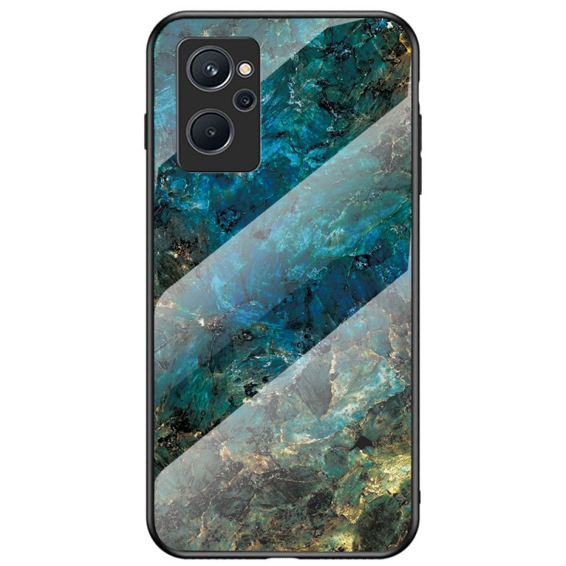 Realme 9i Tempered Glass Case Marble Colors