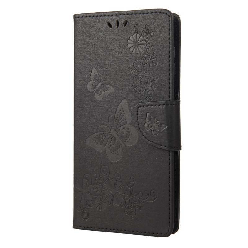 Case Oppo A76 / Realme 9i Splendid Butterflies with Strap