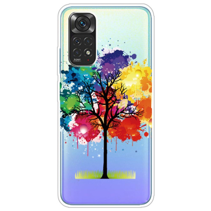 Xiaomi Redmi Note 11 / 11s Watercolour Tree Transparent Case