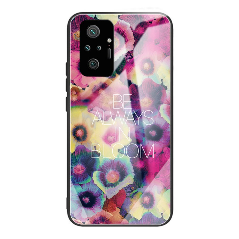 Xiaomi Redmi Note 10 Pro Case Tempered Glass Be Always in Bloom