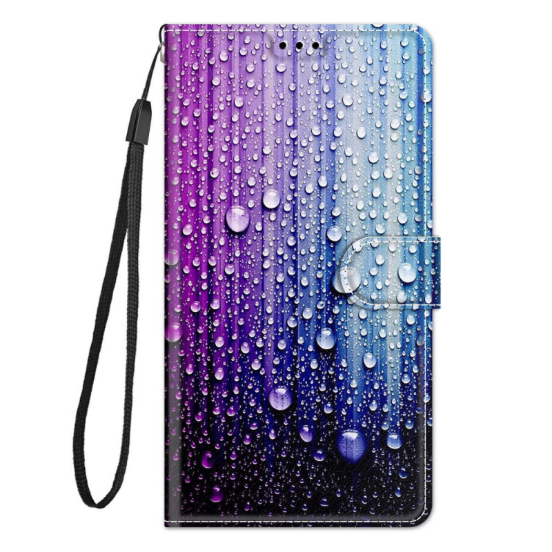 Xiaomi Redmi Note 10 Pro Water Drops Case with Strap