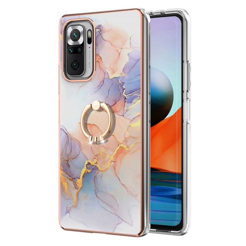 Xiaomi Redmi Note 10 Pro Marble Case with Support Ring
