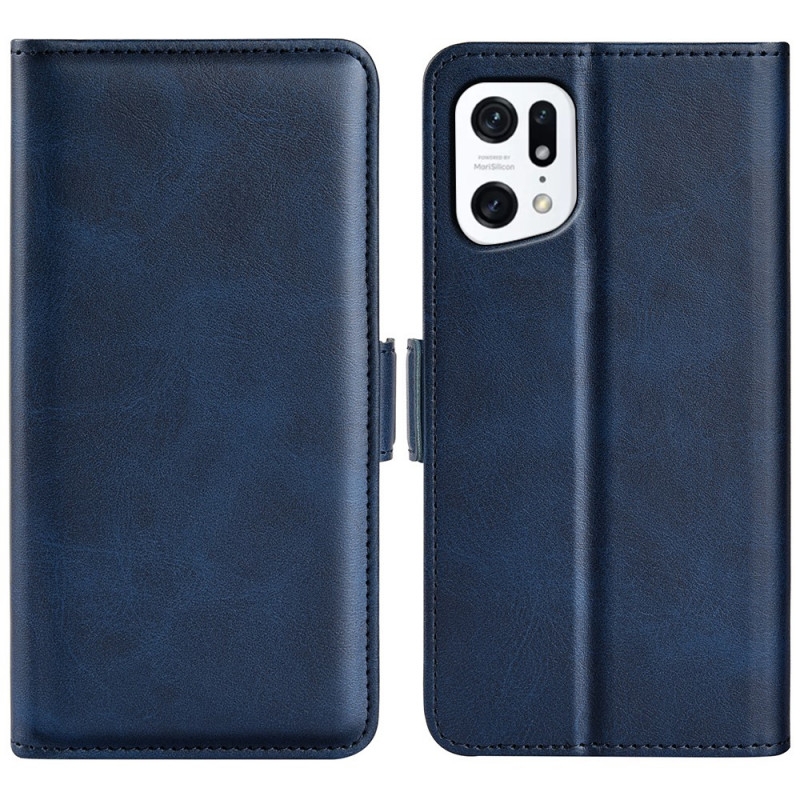 Oppo Find X5 Double Flap Case