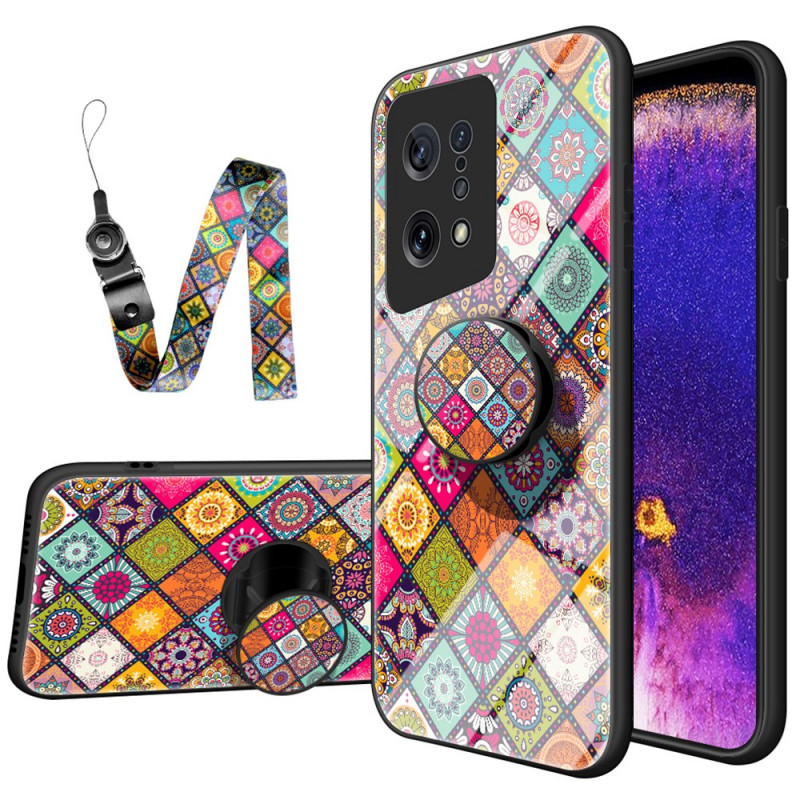 Oppo Find X5 Magnetic Case Patchwork
