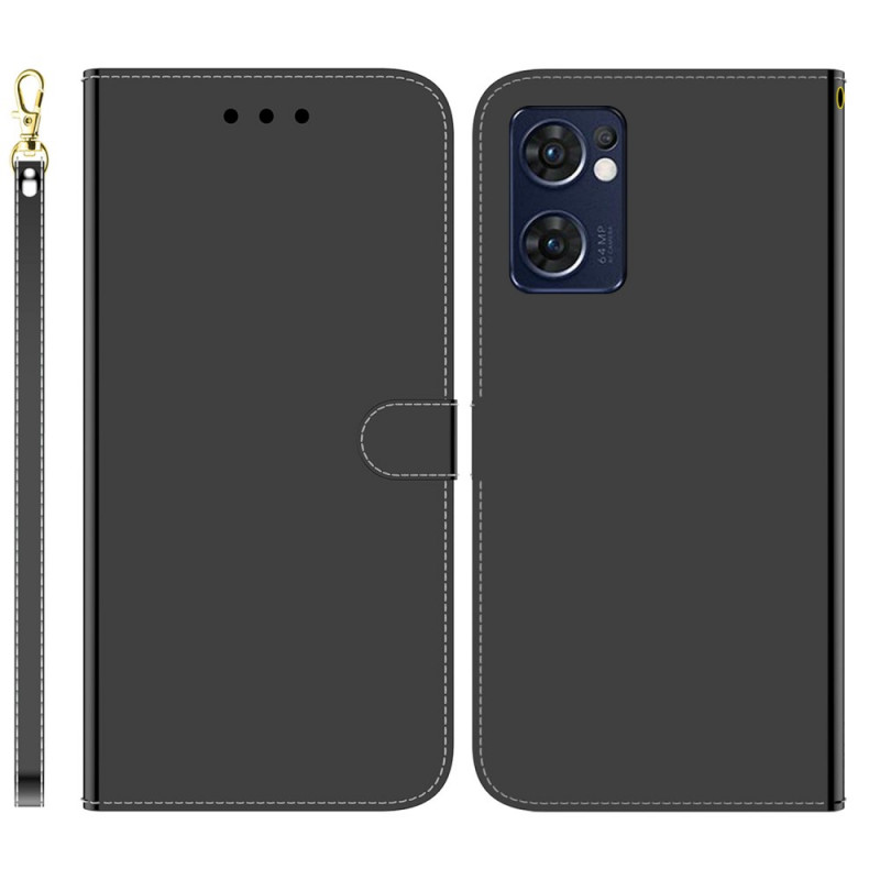 Case Oppo Find X5 Lite The
atherette Mirror Cover
