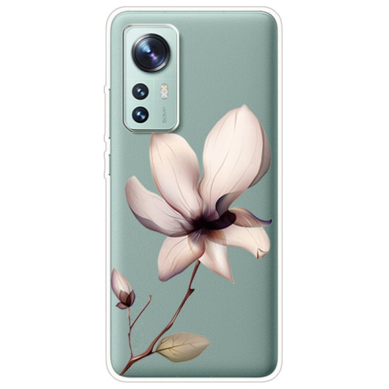 Xiaomi 12 / 12X / 12S Transparent Flower Case