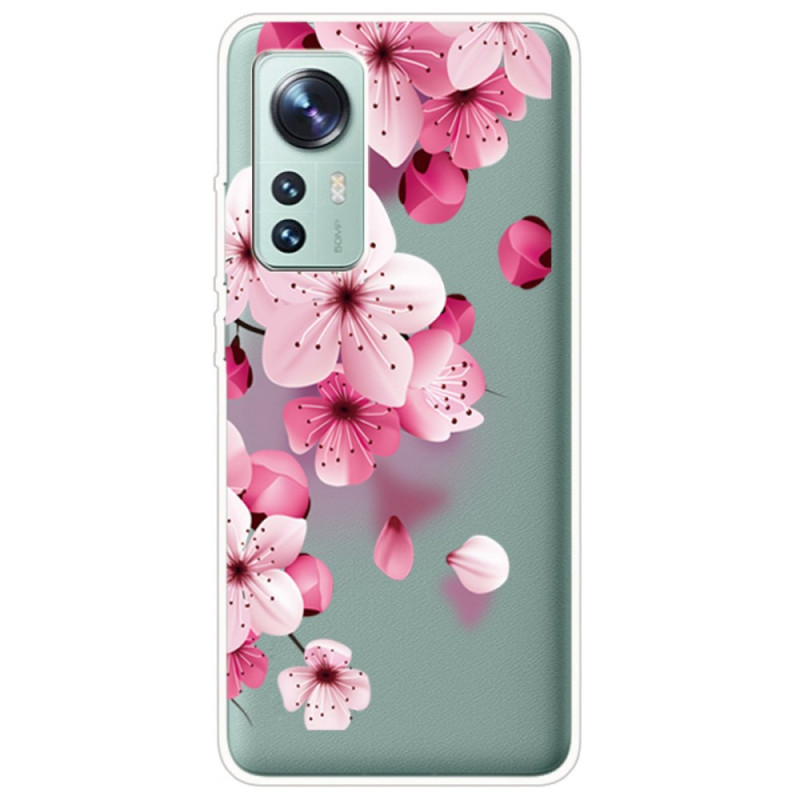 Xiaomi 12 / 12X / 12S Small Pink Flower Case