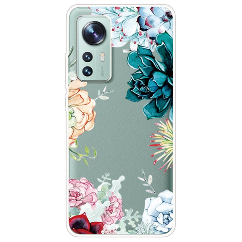 Xiaomi 12 / 12X / 12S Watercolour Flower Case