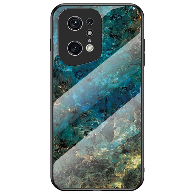 Oppo Find X5 Pro Tempered Glass Case Marble Colors