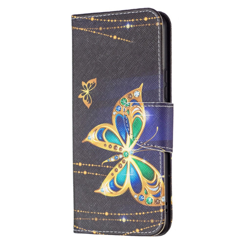 Samsung Galaxy A53 5G Gold Butterfly Case