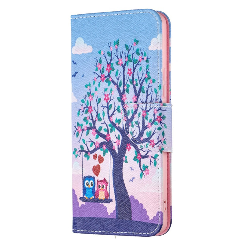 Samsung Galaxy A53 5G Case Owls on the Swing