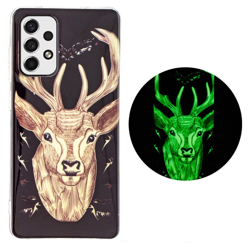 Samsung Galaxy A53 5G Case Fluorescent Majestic Deer
