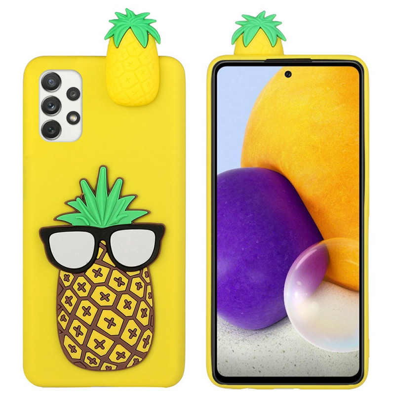 Samsung Galaxy A53 5G Case Pineapple 3D Glasses