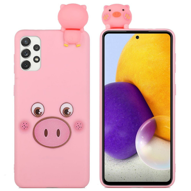 Samsung Galaxy A53 5G Case 3D Fun Pig