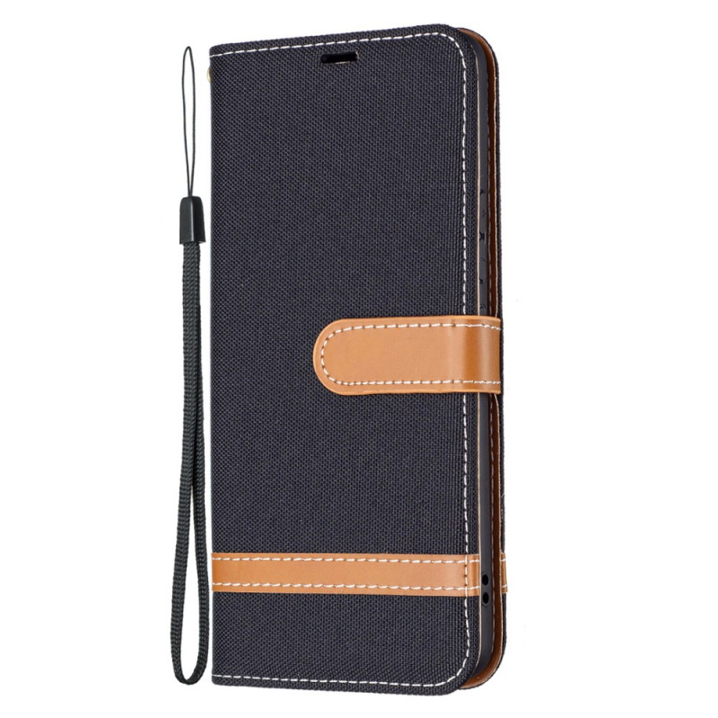 Samsung Galaxy A53 5G Case Fabric and The
ather Effect with Strap