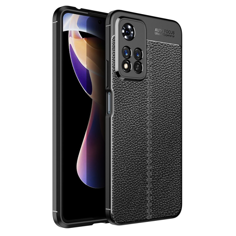 Xiaomi Redmi Note 11 Pro Plus 5G The
ather Case Lychee Effect Double Line
