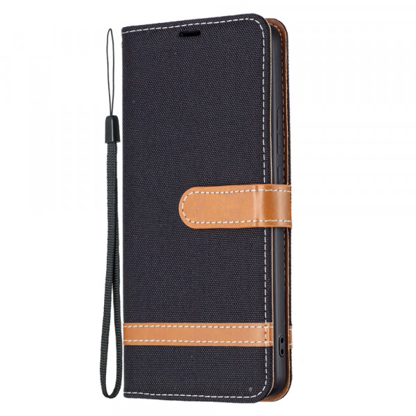 Xiaomi Redmi Note 11 Pro Plus 5G Fabric and The
ather Effect Strap Case