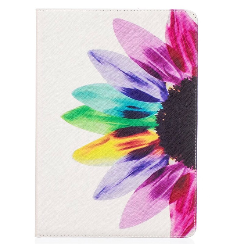 Cover I Pad Pro 10,5 pouces Fleur Aquarelle