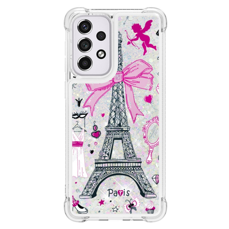 Samsung Galaxy A33 5G Case The Eiffel Tower Glitter