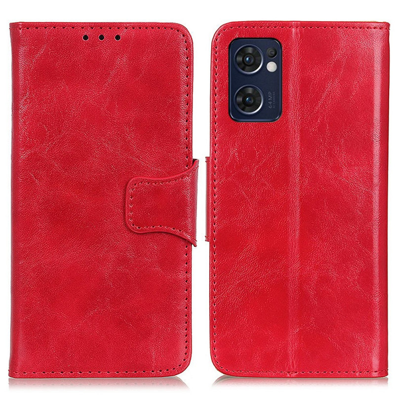 Case Oppo Find X3 Lite Magnetic Flap Texture