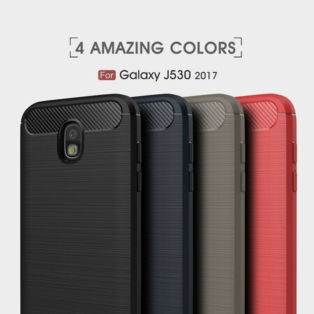 Samsung Galaxy J5 2017 Brushed Carbon Fiber Case