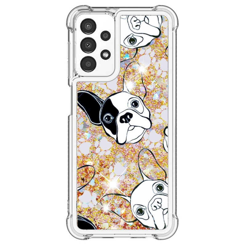 Samsung Galaxy A13 Mr Dog Glitter Case
