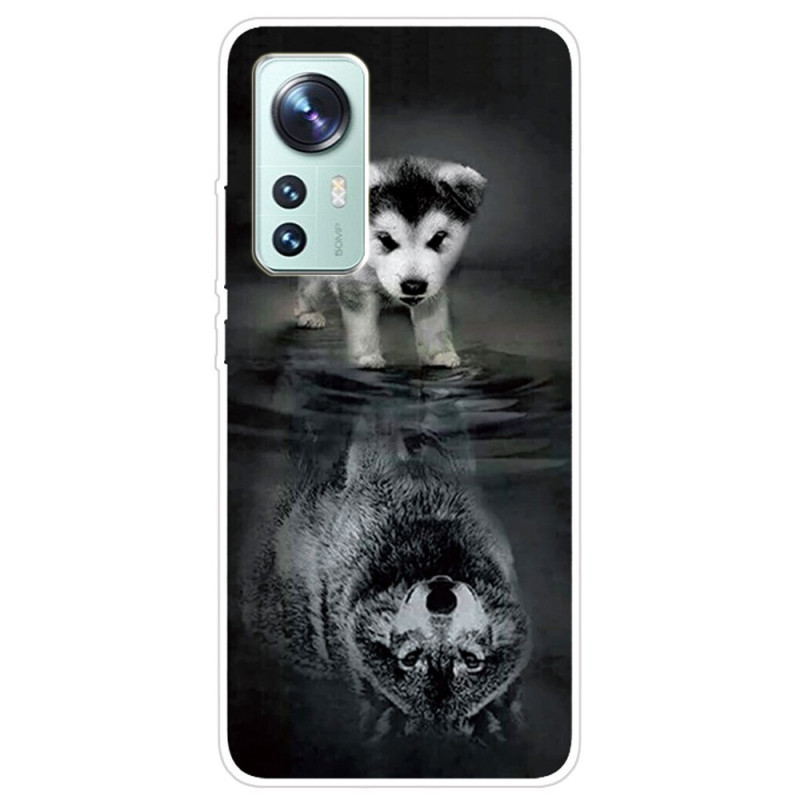Xiaomi 12 Pro Silicone Puppy Dream Case