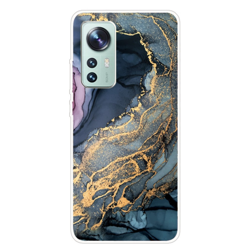 Xiaomi 12 Pro Silicone Watercolour Marble Case