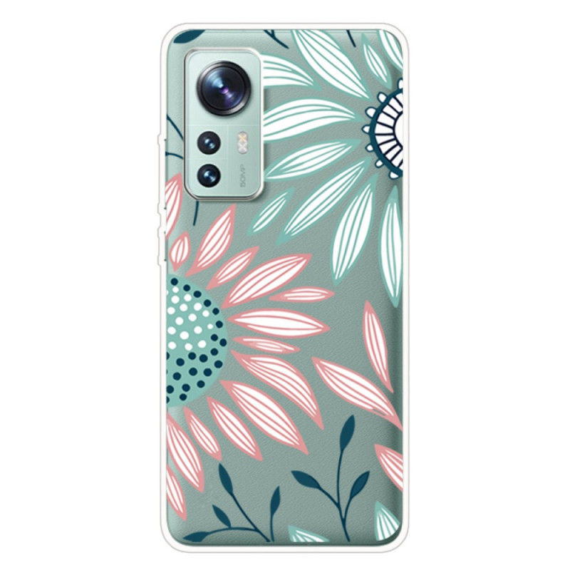 Xiaomi 12 Pro Silicone Flower Case