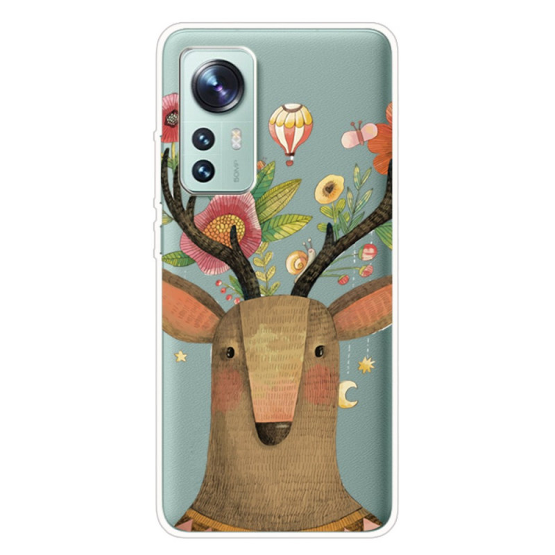 Xiaomi 12 Pro Silicone Case Tribal Deer