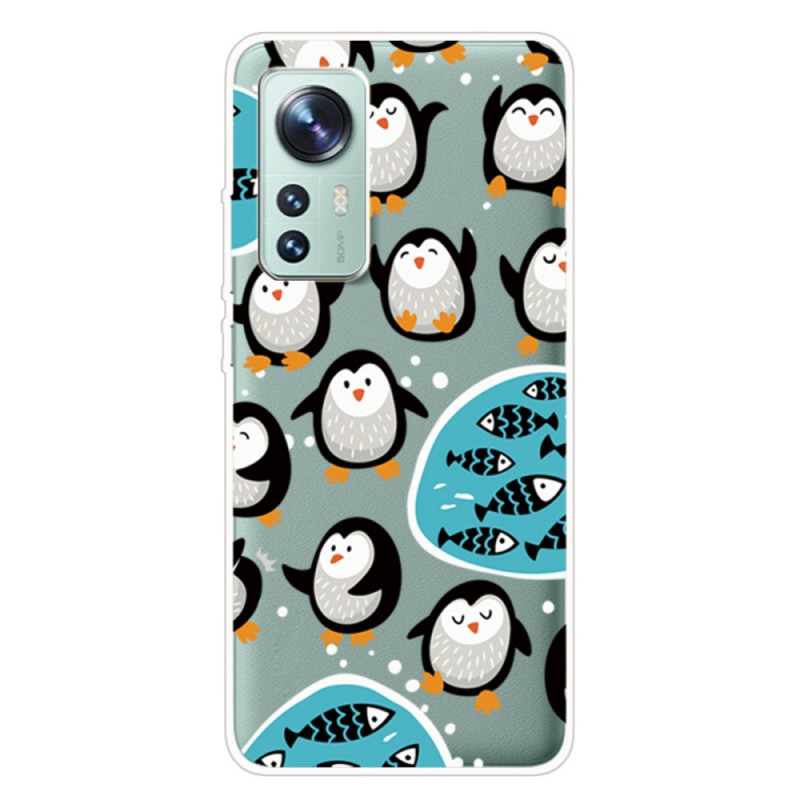 Xiaomi 12 Pro Penguins Case