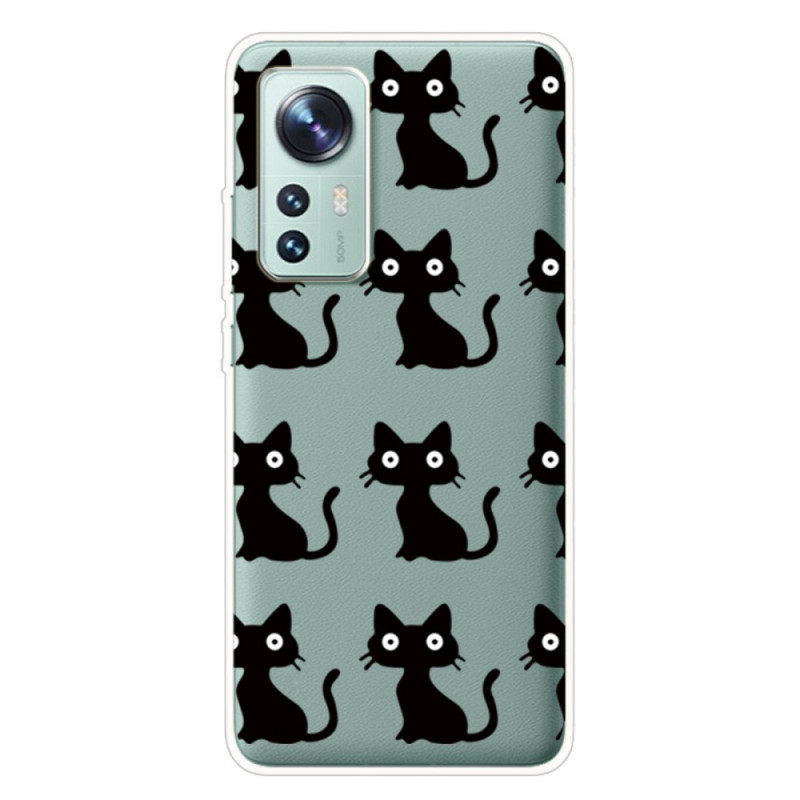 Xiaomi 12 Pro Case Funny Cats