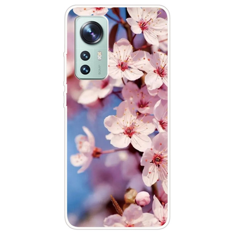 Xiaomi 12 Pro Silicone Case Floral