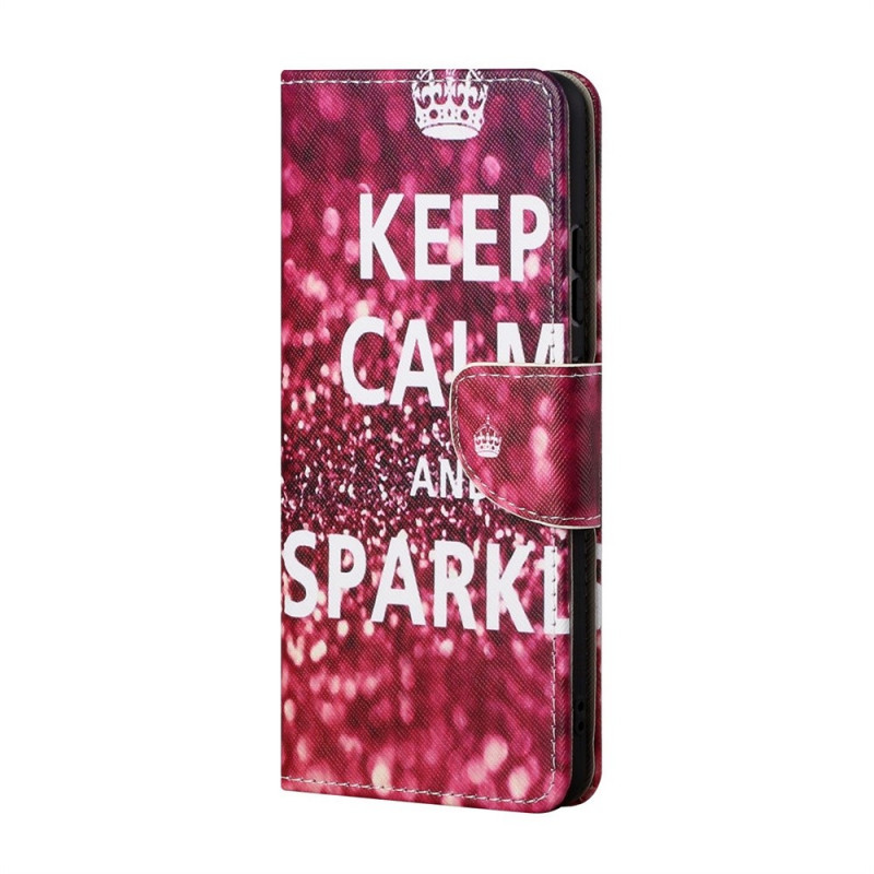 Samsung Galaxy Case M23 5G Keep Calm and Sparkle