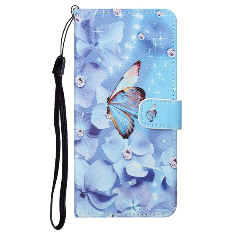 Cover Google Pixel 6A Butterflies with Lanyard