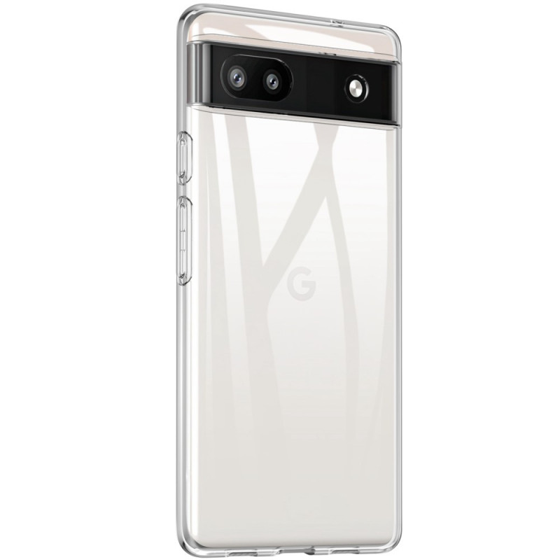 Google Pixel 6A Silicone Cover Flexible Transparent