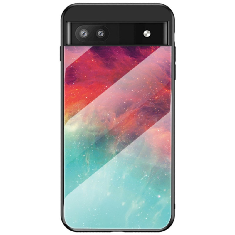 Google Pixel 6A Hard Case Tempered Glass Pattern