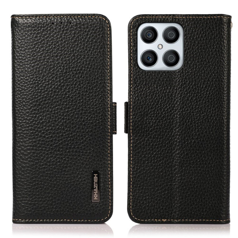 Honor X8 Genuine The
ather Case Lychee
 KHAZNEH RFID