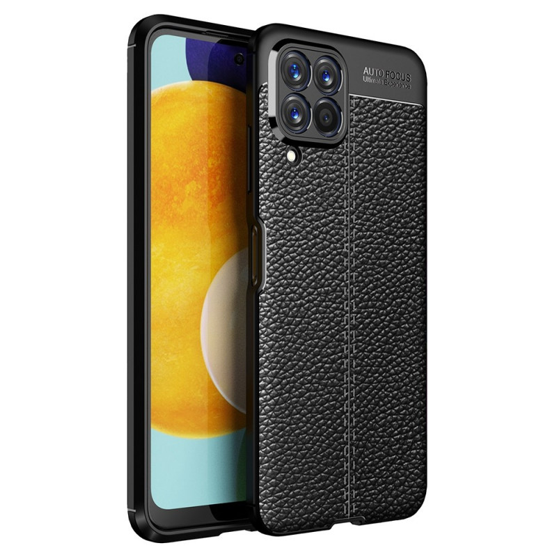 Samsung Galaxy M53 5G The
ather Case Lychee Style