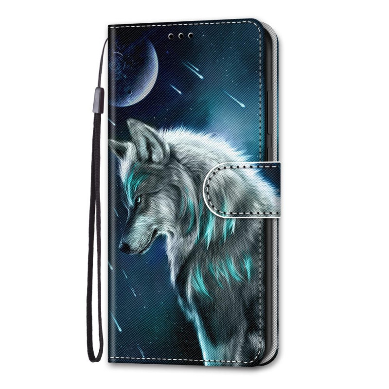 Samsung Galaxy M53 5G Wolf Lanyard Case